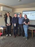 Martin Davies  and Lauren Morgan finish 3rd in the Enterprise Open at Midland Sailing Club