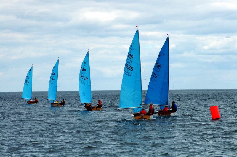 Newbiggin Enterprise ‘Cock of the North’ Open Meeting photo copyright Arnold MacDonald taken at Newbiggin by the Sea Sailing Club and featuring the Enterprise class