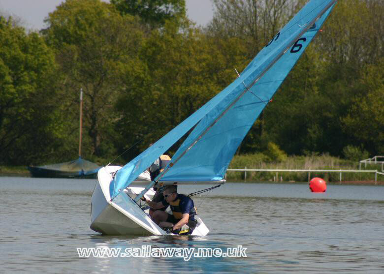 Ant Clay & James Holmes win the Enterprise open at Brookvale & Sparkhill Sailing Club photo copyright Janice Bottomley / www.sailaway.me.uk taken at Brookvale & Sparkhill Sailing Club and featuring the Enterprise class