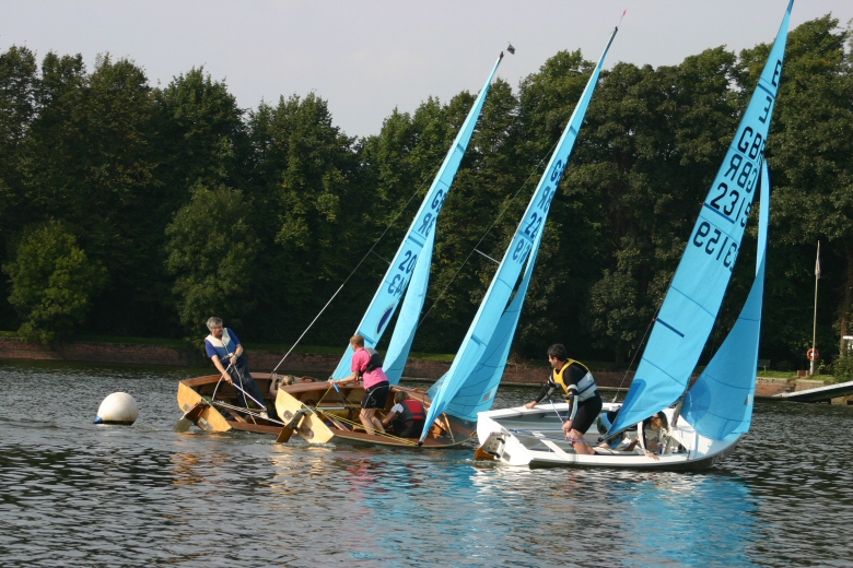The Double Chine series travels to near Birmingham photo copyright Janice Bottomley / www.sailaway.me.uk taken at Olton Mere Sailing Club and featuring the Enterprise class