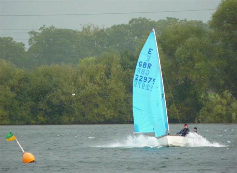 Enterprises at Frampton on Severn photo copyright Georgie Honey taken at Frampton on Severn Sailing Club and featuring the Enterprise class