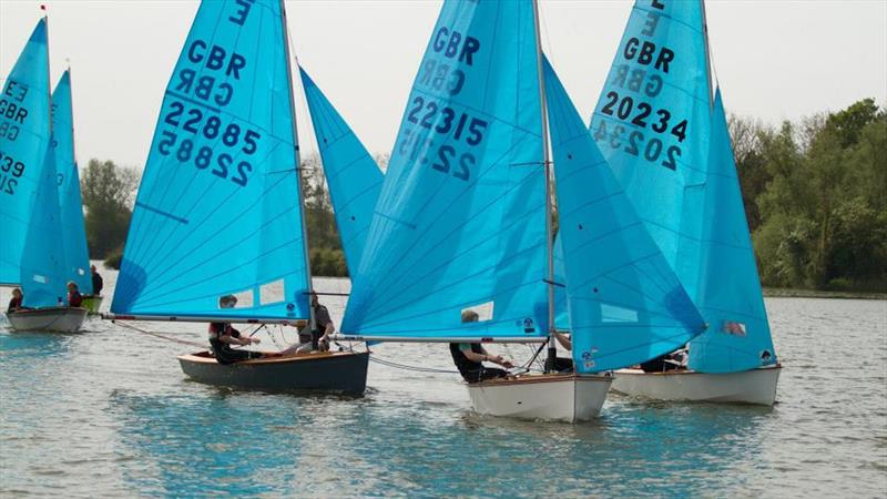 Enterprises at Ely photo copyright Mark Coupler taken at Ely Sailing Club and featuring the Enterprise class