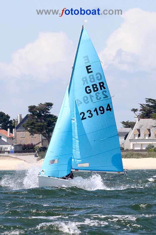 Racing at Carnac 2014 photo copyright John Murrell / www.fotoboat.com taken at Yacht Club de Carnac and featuring the Enterprise class