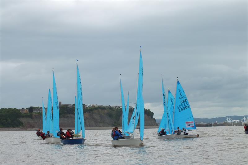 Enterprise Severnside Area Championship at Penarth photo copyright Tracey Dunford taken at Penarth Yacht Club and featuring the Enterprise class