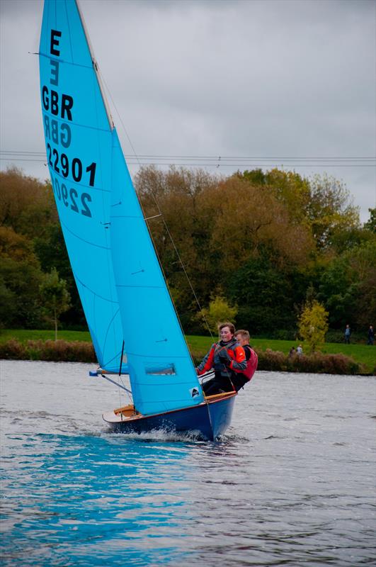 Enterprises at Redditch photo copyright David Bishop taken at Redditch Sailing Club and featuring the Enterprise class