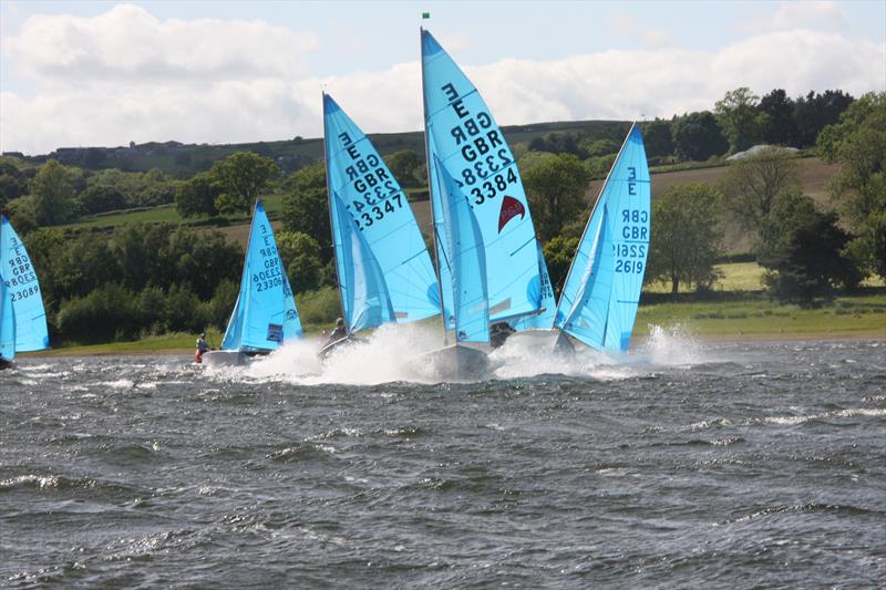 Enterprise Masters at Ogston racing in wind - photo © Neil Richardson