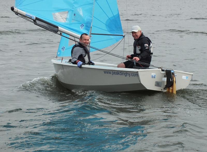 Tim Sadler & Richard Sault during the Enterprise Midland Area Championship at Middle Nene photo copyright Wilf Kunze taken at Middle Nene Sailing Club and featuring the Enterprise class