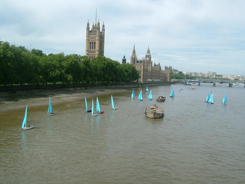 Enterprise Tideway Race photo copyright Enterprise Association taken at South Bank Sailing Club and featuring the Enterprise class