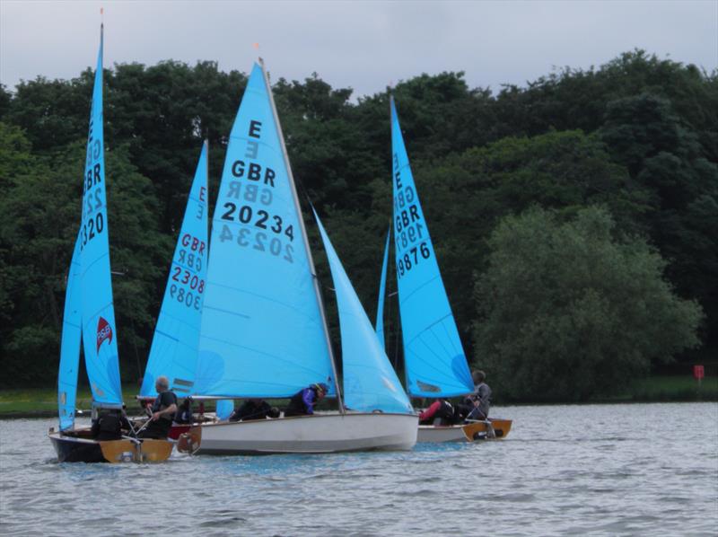 Enterprise Double Chine series at Midland SC photo copyright Timothy Harms taken at Midland Sailing Club and featuring the Enterprise class