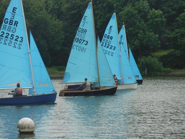 Enterprise Open at Earlswood Lakes photo copyright Mark Cuxson taken at Earlswood Lakes Sailing Club and featuring the Enterprise class