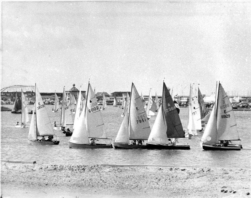 A mark, the early days, at the West Lancs 24 hour race photo copyright WLYC taken at West Lancashire Yacht Club and featuring the Enterprise class