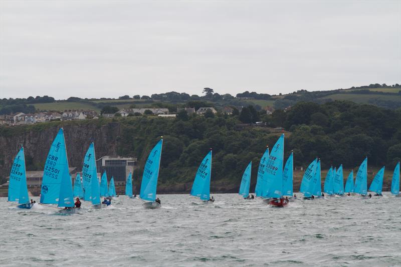 Allen Brothers Enterprise Nationals photo copyright Gareth Fudge / www.boatographic.co.uk taken at Brixham Yacht Club and featuring the Enterprise class