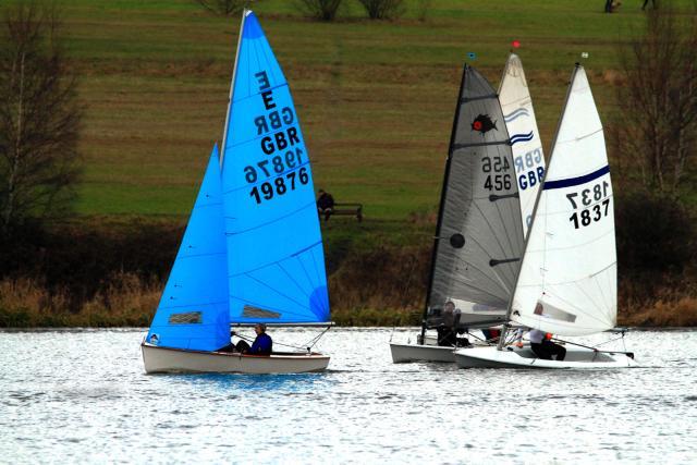 Leigh & Lowton Revett Series day 5 photo copyright Gerard van Den Hoek taken at Leigh & Lowton Sailing Club and featuring the Enterprise class