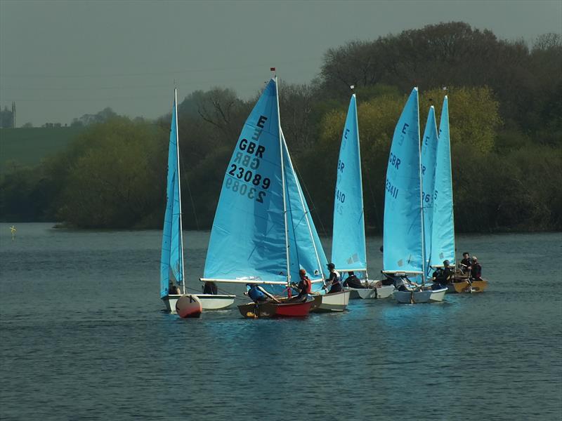 Enterprises at Middle Nene photo copyright Wilf Kunze taken at Middle Nene Sailing Club and featuring the Enterprise class