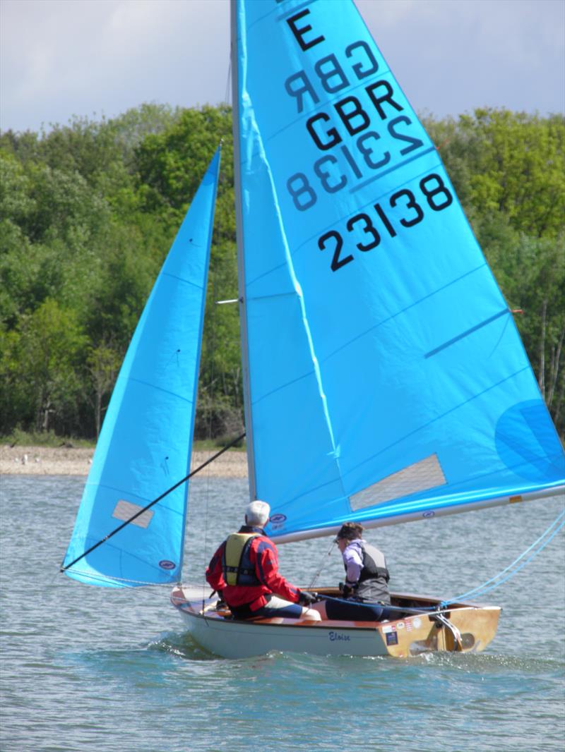Adrian and Caroline Savage win the Barnt Green Enterprise Open photo copyright Paul Young taken at Barnt Green Sailing Club and featuring the Enterprise class