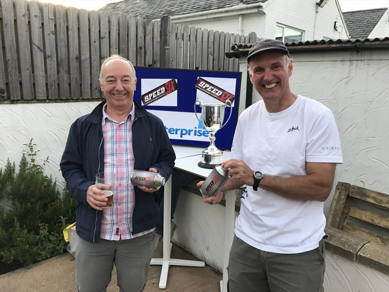 First Day Speedsix Race Day Winners at the Allen Enterprise Nationals at Abersoch photo copyright SCYC taken at South Caernarvonshire Yacht Club and featuring the Enterprise class