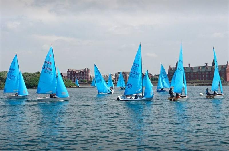 Allen Enterprise Masters Championship at West Lancs photo copyright Dave Porter taken at West Lancashire Yacht Club and featuring the Enterprise class