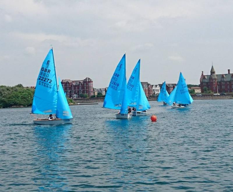 Allen Enterprise Masters Championship at West Lancs photo copyright Dave Porter taken at West Lancashire Yacht Club and featuring the Enterprise class