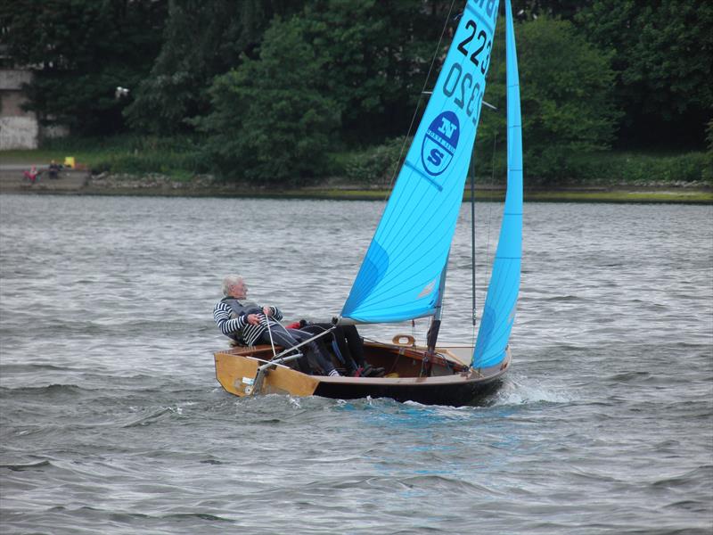 Martin Davies and Aimee Allsopp finish 2nd in the Midland SC Enterprise Open photo copyright Mike Homer taken at Midland Sailing Club and featuring the Enterprise class