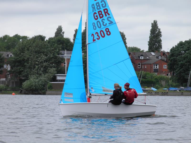 Jonathan Woodward and Jan Kimber win the Midland SC Enterprise Open photo copyright Mike Homer taken at Midland Sailing Club and featuring the Enterprise class