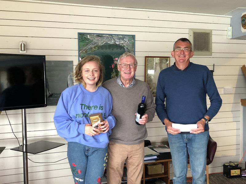 Martin Davies and Aimee Allsopp finish 2nd in the Midland SC Enterprise Open photo copyright Claire Taylor taken at Midland Sailing Club and featuring the Enterprise class
