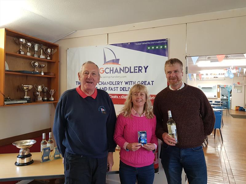 Third place Jane and Nick Scutt in the Sailing Chandlery Enterprise National Circuit at Middle Nene photo copyright Aimee Allsopp taken at Middle Nene Sailing Club and featuring the Enterprise class