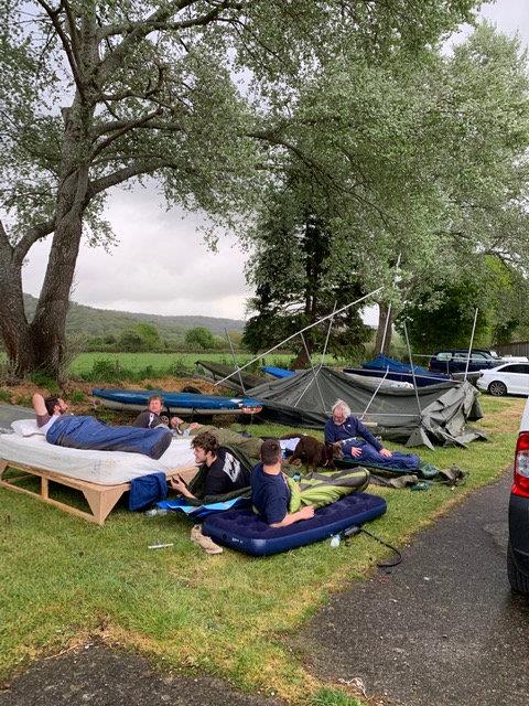 High winds on the first day of the Sailing Chandlery and Allen Enterprise Inlands photo copyright Alice Driscoll taken at Looe Sailing Club and featuring the Enterprise class