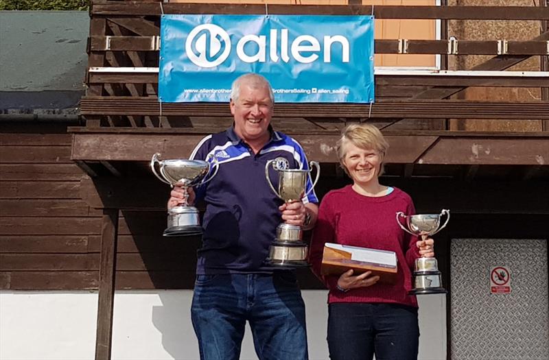 Allen 2019 Enterprise Inland Champions Nigel & Andy Bird photo copyright Steve Sargent taken at Bristol Corinthian Yacht Club and featuring the Enterprise class