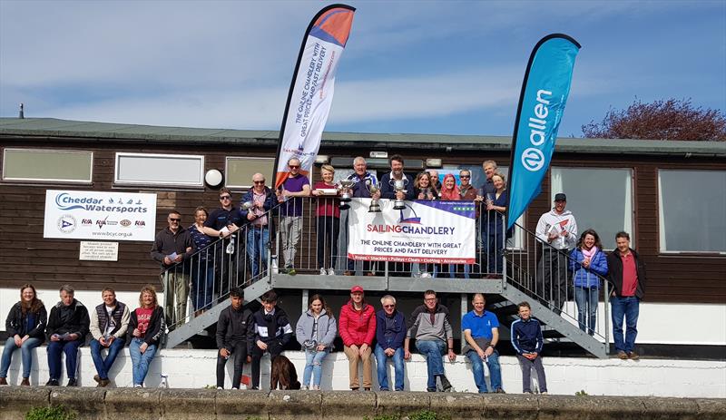 Competitors at the Allen 2019 Inland Championship photo copyright Steve Sargent taken at Bristol Corinthian Yacht Club and featuring the Enterprise class