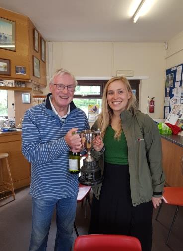 Martin Davies & Rebecca Bradley win the Tamworth Enterprise Open photo copyright Aimee Allsopp taken at Tamworth Sailing Club and featuring the Enterprise class