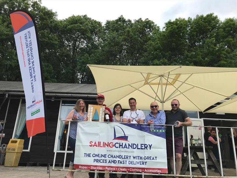 Sailing Chandlery Enterprise National Circuit Round 4 at Ogston photo copyright Ann Jackson taken at Ogston Sailing Club and featuring the Enterprise class