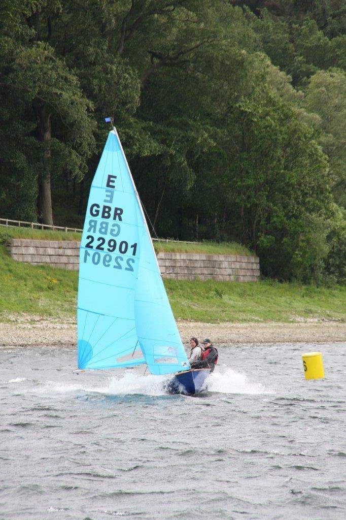 Sailing Chandlery Enterprise National Circuit Round 4 at Ogston photo copyright Jon Ward taken at Ogston Sailing Club and featuring the Enterprise class