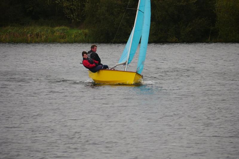 Jason Thorniley & Serena Stewardson during the Emberton Park Enterprise Open photo copyright Rob Bell taken at Emberton Park Sailing Club and featuring the Enterprise class