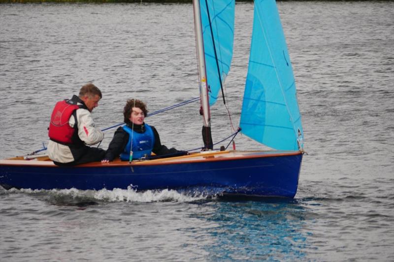 Paul Young & Nathan McGrory during the Emberton Park Enterprise Open photo copyright Rob Bell taken at Emberton Park Sailing Club and featuring the Enterprise class
