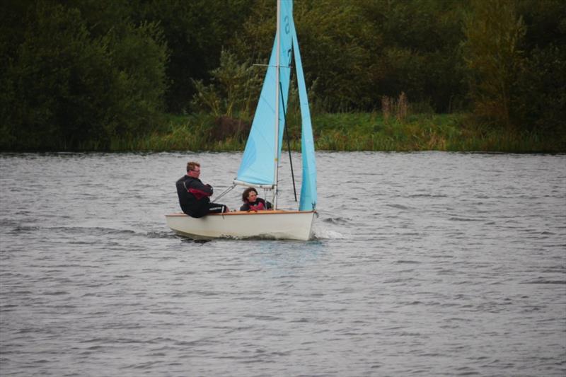 Luke & Nikki Fisher win the Emberton Park Enterprise Open photo copyright Rob Bell taken at Emberton Park Sailing Club and featuring the Enterprise class