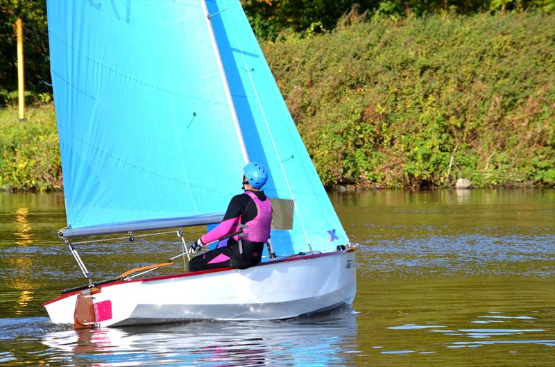 Rachal and Beverley during the Nottingham Enterprise Open photo copyright Ken Hemsell taken at Nottingham Sailing Club and featuring the Enterprise class