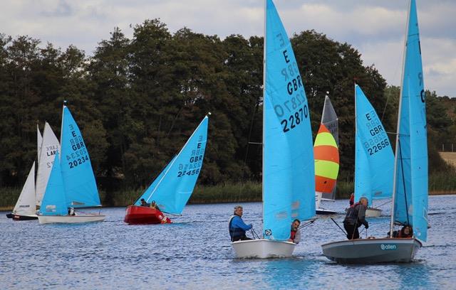 Enterprise Thames Valley Area Championship photo copyright Chris Rowsells taken at Frensham Pond Sailing Club and featuring the Enterprise class