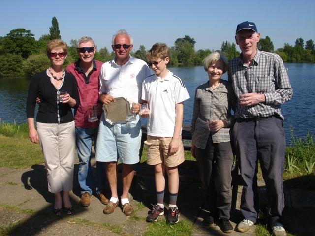 Enterprises at Wraysbury Lake photo copyright Ben Cooper taken at  and featuring the Enterprise class