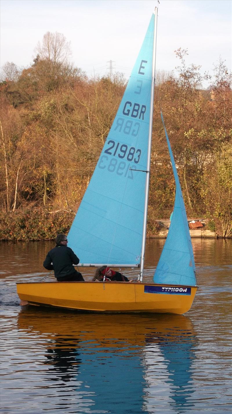 Enterprise Match Racing Championships at Etherow Country Park  photo copyright Tony Woods taken at Etherow Country Park Sailing Club and featuring the Enterprise class