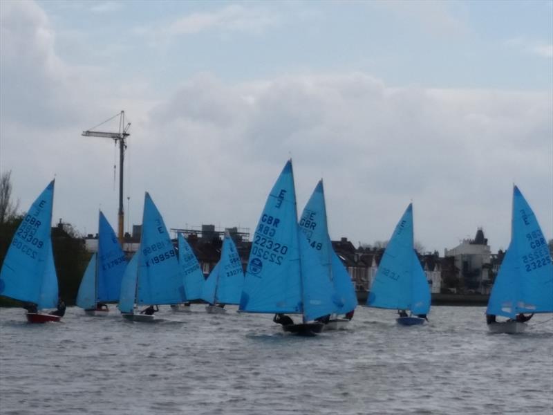 Enterprise open meeting at London Corinthian photo copyright Caroline Simonds taken at London Corinthian Sailing Club and featuring the Enterprise class