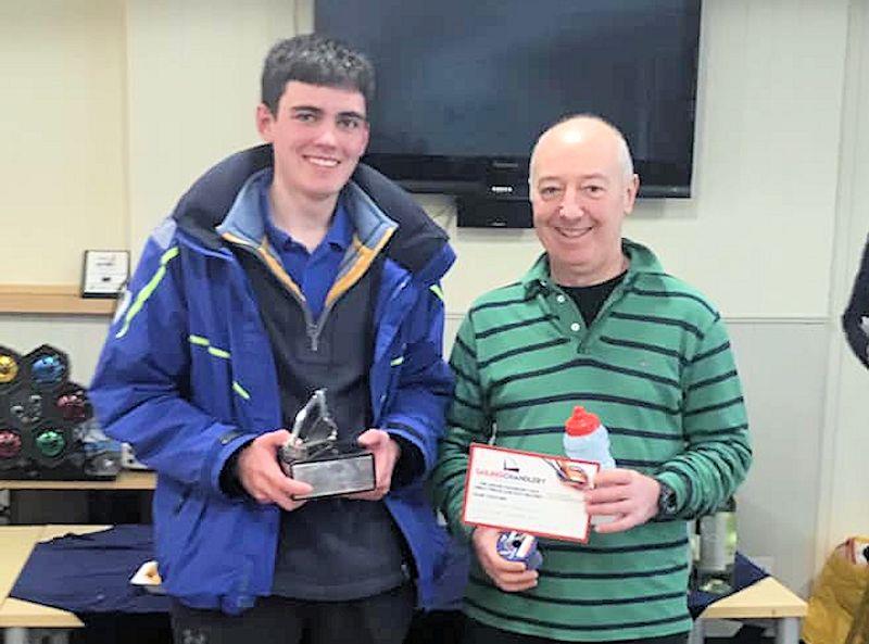 Tim Sadler wins the Sailing Chandlery Enterprise National Circuit photo copyright Callum Dingle taken at Northampton Sailing Club and featuring the Enterprise class