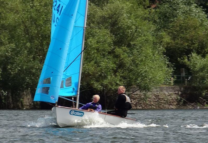 Andy and Victoria Gomm in the Enterprise Midland Area Double Chine Series at Midland SC photo copyright Lauren Upton taken at Midland Sailing Club and featuring the Enterprise class