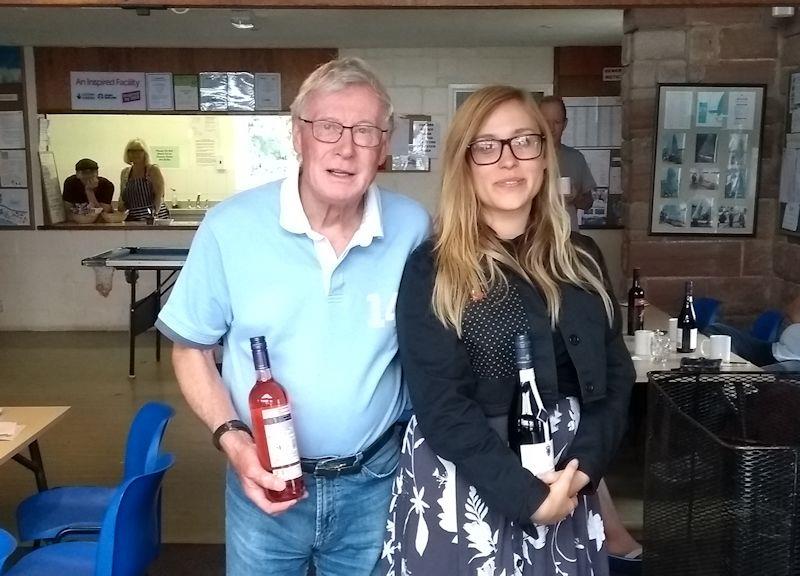 Martin Davies and Rebecca Bradley win the Enterprise Midland Area Double Chine open meeting at Barnt Green photo copyright Chris Pack taken at Barnt Green Sailing Club and featuring the Enterprise class