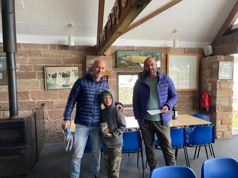 Jim and Stanley Sawle finish 2nd in the Barnt Green Enterprise Open photo copyright Matthew Brown Photography taken at Barnt Green Sailing Club and featuring the Enterprise class