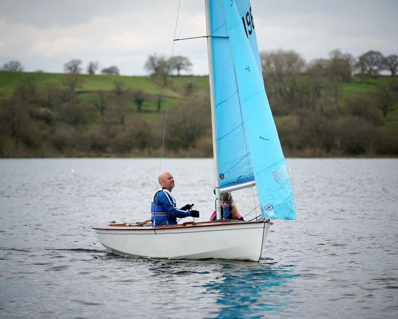 Jim and Mabel Sawle during the Barnt Green Enterprise Open photo copyright Matthew Brown Photography taken at Barnt Green Sailing Club and featuring the Enterprise class