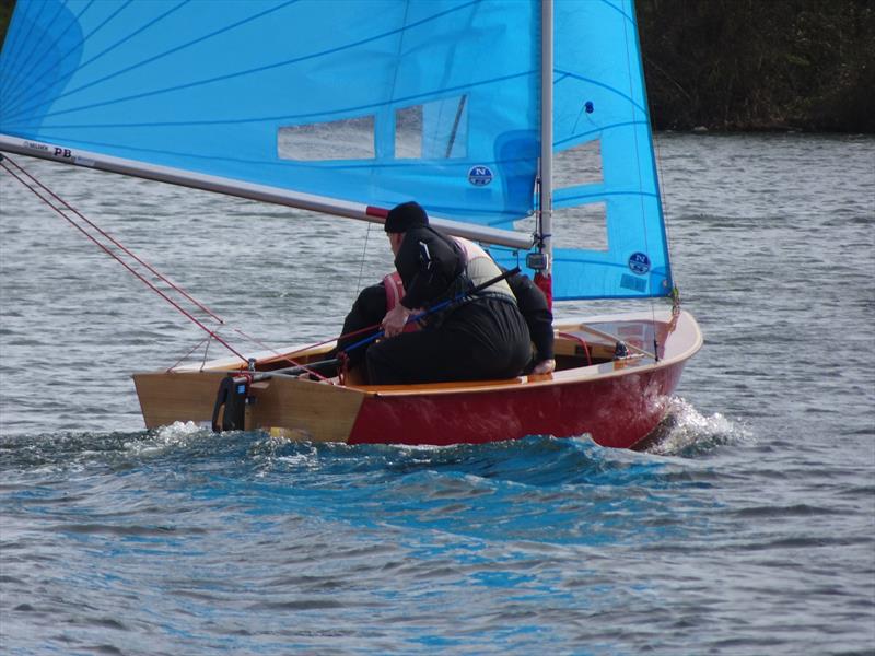 Charles and Alison during the Enterprise Midland Area Championship at Middle Nene photo copyright Wilf Kunze taken at Middle Nene Sailing Club and featuring the Enterprise class