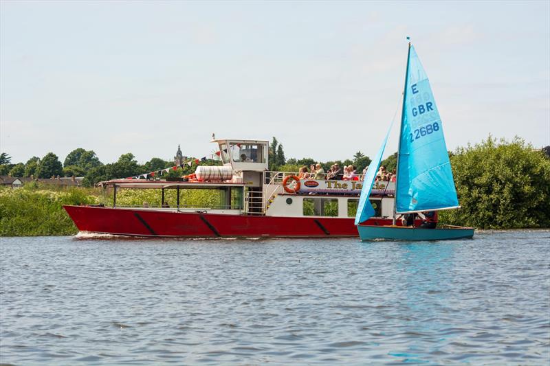 Mind the cruisers - Border Counties midweek sailing at Chester Sailing and Canoe Club photo copyright PeteChambers@boodogphotography taken at Chester Sailing & Canoeing Club and featuring the Enterprise class