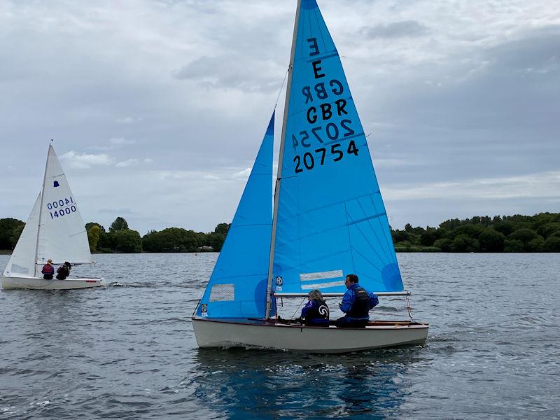 Team Southwell during the Leigh & Lowton Sailing Club S2S Dinghy Race photo copyright Rebecca Fleet taken at Leigh & Lowton Sailing Club and featuring the Enterprise class