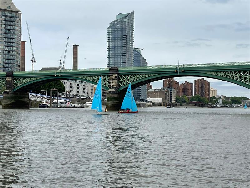 Enterprise Tideway Open photo copyright Andrew Molyneux taken at South Bank Sailing Club and featuring the Enterprise class