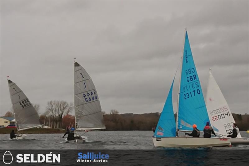 Burghfield Breezer photo copyright Andy Maw taken at Burghfield Sailing Club and featuring the Enterprise class